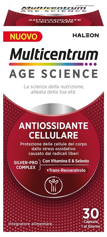 Multicentrum Age Science Integratore Antiossidante Cellulare 30 Capsule - Immagine 9