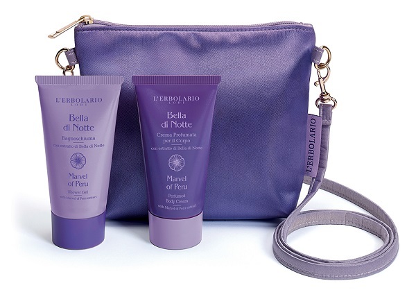 Bella di Notte Pochette Regalo con Bagnoschiuma e Crema Corpo 75ml - L'ERBOLARIO - Immagine 2