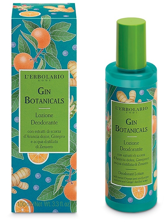 L'Erbolario Gin Botanicals Lozione Deodorante Spray Unisex Agrumato 100ml - L'ERBOLARIO - Immagine 3