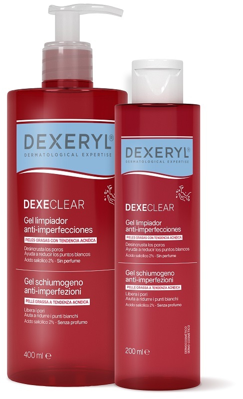 Dexeryl Neri Dexeclear Gel Schiumogeno Anti Imperfezioni Pelle Grassa 400Ml - Immagine 9