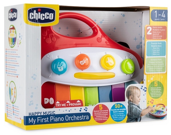 Chicco La mia Prima Orchestra - Pianoforte Interattivo per Bambini - Immagine 4