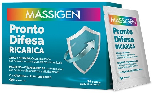 Marco Viti Integratore Massigen Pronto Difesa Ricarica, Difese Immunitarie - Immagine 3