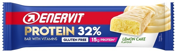 Enervit Bianco Sport Protein Bar 32% Gusto Limone, Barretta - Immagine 3