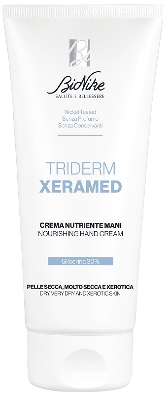 Bionike Crema Mani Nutriente Bio Nike Triderm Xeramed, Pelle Secca - Immagine 5