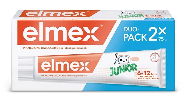 Elmex - Junior Dentifricio 75 Ml Duopack - Immagine 3