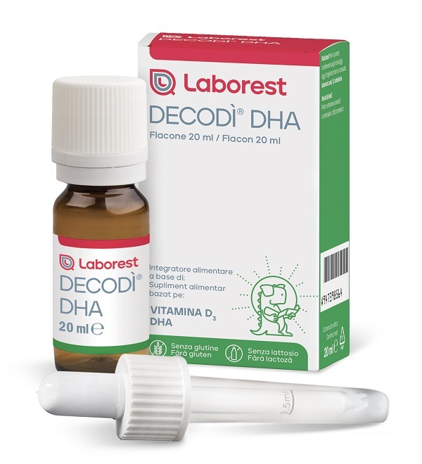 Decodi Dha 20 ml - Integratore per il sistema immunitario, le ossa e i denti - Immagine 4