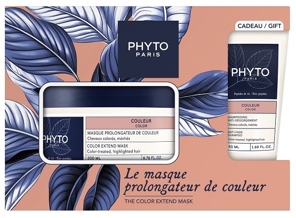 Phyto Paris Cofanetto Regalo Masque Prolongateur De Couleur Shampoo + Maschera 1 Pz Set - Immagine 3