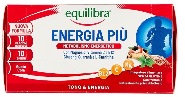Equilibra Energia Più 10 Flaconcini - Metabolismo Energetico
