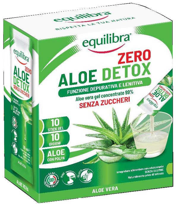 Equilibra Aloe Detox Zero Da 10 Stick