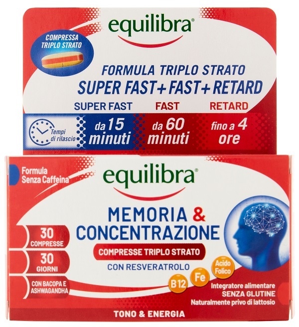 Equilibra Memoria & Concentrazione Compresse - Risparmia Il 10% Con Codice: Equilibra1026 27 G - Immagine 2