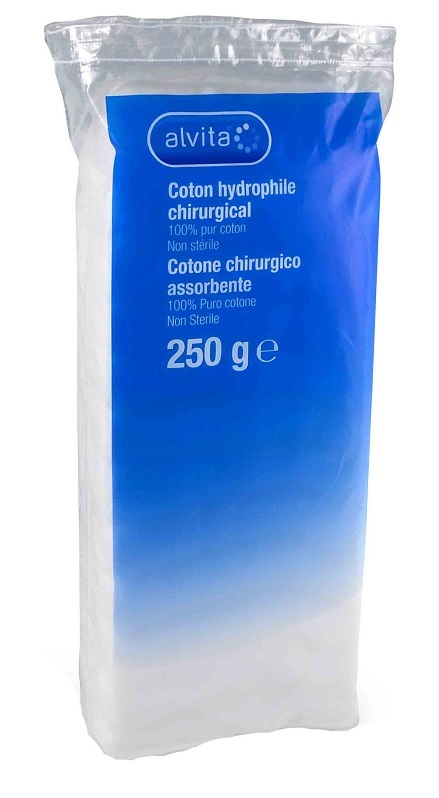 COTONE CHIRURGICO ALVITA ASSORBENTE 250 G - Immagine 4