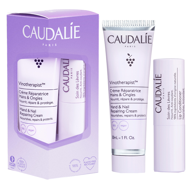 Caudalie Vinotherapist Duo Mani e Labbra - Crema mani 30 ml + stick labbra 4,5 g - Immagine 7