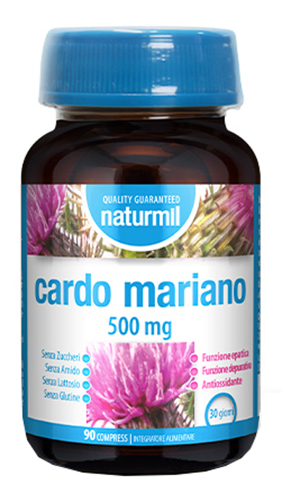 Naturmil Cardo Mariano Integratore Depurativo E Antiossidante 90 Compresse - Immagine 7