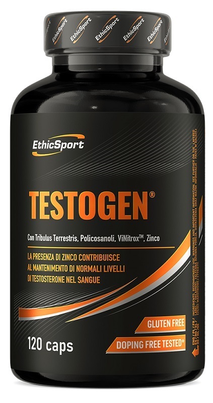 Ethicsport Integratore Testogen Con Zinco E Tribulus Terrestris, 120Cps - Immagine 6