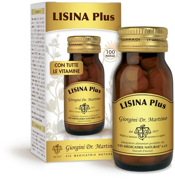 Dr. giorgini Lisina Plus 100 Pastiglie - Integratore per le ossa, i muscoli e il sistema immunitario - Immagine 3