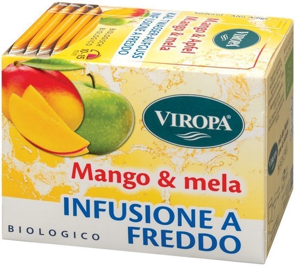 Viropa Infuso Mango E Mela Bio 15 Bustine - Immagine 4