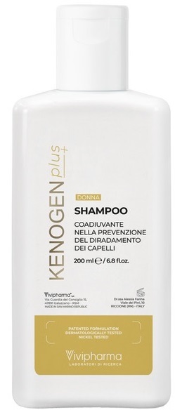 Vivipharma S.a. Kenogen Plus Shampoo Donna 200 Ml - Immagine 4