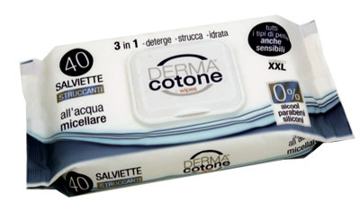 Da.ma. Distribuzione Dermacotone Salviettine Micellare Pop Up 40 Pezzi - Immagine 3
