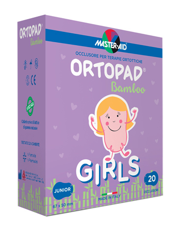 Master€¢Aid Master-Aid® Ortopad® Bamboo Girls 76 X 54 Mm 20 Pz Cerotto Bambino - Immagine 8