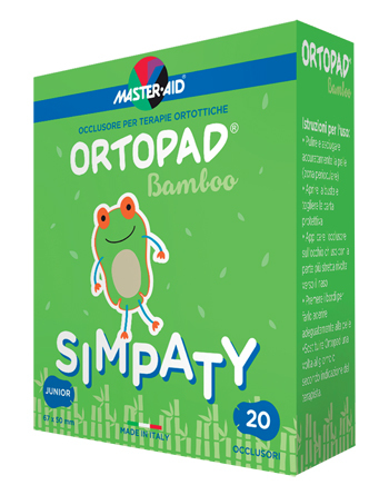 Master Aid Cerotto Oculare Per Ortottica Ortopad Simpaty M 5,4 X7,6 20 Pezzi - Immagine 7