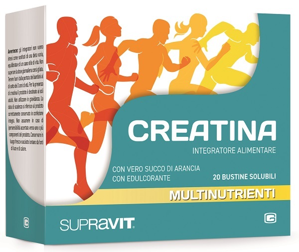 Supravit Creatina 20 Bustine - Integratore Per Il Tono E L'Energia - Immagine 3