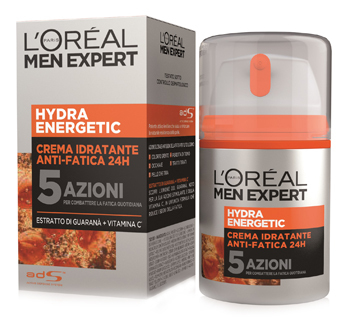 L'oreal Paris Uomo Crema L'oreal Paris Men Expert Hydra Energetic Idratante Anti Fatica 50Ml - Immagine 6