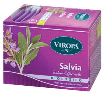 Viropa Tisana Salvia Bio Bustine 15 Pz Filtro - Immagine 3