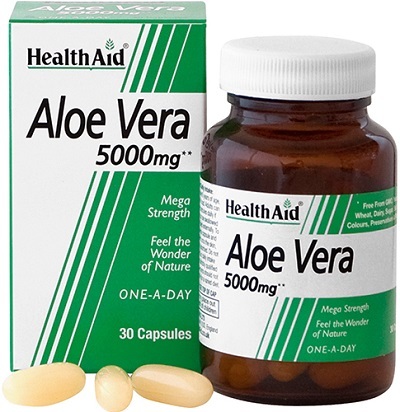 Healthaid Aloe Vera 30 Capsule Molli - Immagine 5