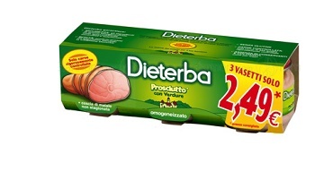 Dieterba Omo Diet.prosciutto 3X80g - Immagine 4