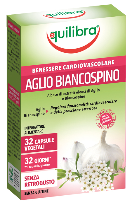 Equilibra Aglio Biancospino Integratore Per Pressione 32 Perle - Immagine 4