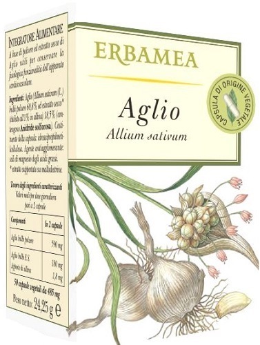 Erbamea Aglio 50 Capsule Vegetali