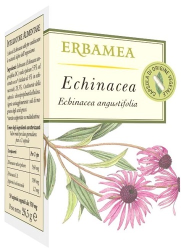 Erbamea Echinacea 50 Capsule Vegetali - Immagine 4