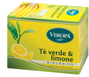 Viropa Te' Verde Limone Bio