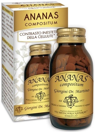 Ananas Giorgini Ananas Compositum 180 Pastiglie Pz Bambino - Immagine 8