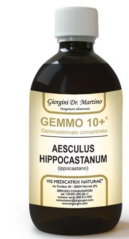 Dr. Giorgini Gemmo 10+ Ippocastano Integratore Per Circolazione 500Ml - Immagine 7
