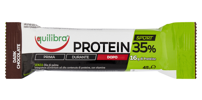 Equilibra Barretta Protein Dark Chocolate 45g