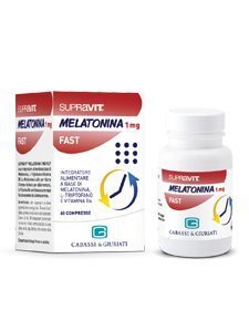 Supravit Melatonina Fast Integratore Sonno con L-Triptofano e Vitamina B6 60 Compresse - Supravit - Immagine 3