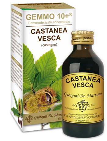 Castagno Giorgini Presso Ser-Vis Castagno Liquido Analcolico Gemmo 10+ 100 Ml Ml Gocce Orali Bambino - Immagine 4