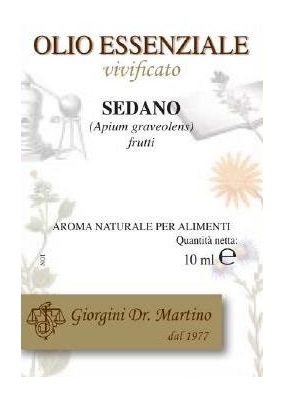 Dr. Giorgini Olio Essenziale Di Sedano Aroma Naturale, 10Ml - Immagine 4