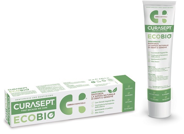 EcoBio Dentifricio 75ml - Curasept - Immagine 3