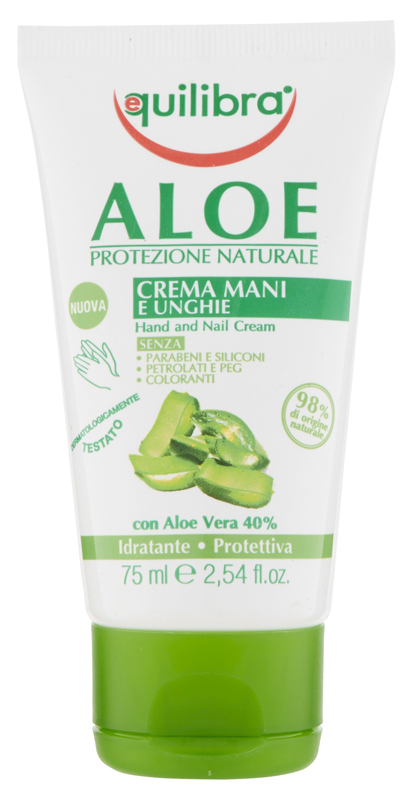 Equilibra Srl Equilibra Aloe Crema Mani E Unghie Idratante Protettiva 75 Ml - Immagine 2