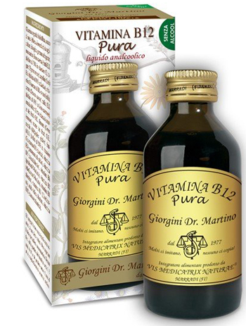 Vitamina B12 Pura 100 ml Analcolico - Integratore Per Stanchezza E Affaticament - Immagine 7