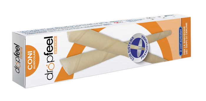 Difar Distribuzione Srl Dropfeel Pharma Coni Auricolari Con Sistema Frangifiamma 2 Pezzi - Immagine 4