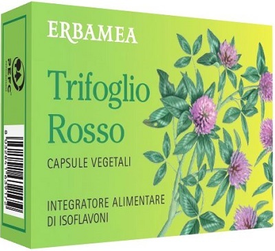 Erbamea Trifoglio Rosso 30 Capsule Vegetali 15g