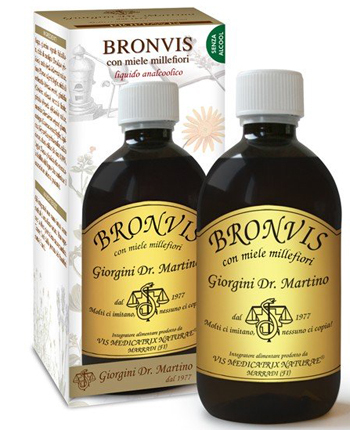 Dr. Giorgini Bronvis Con Miele Millefiori 500 Ml - Immagine 4