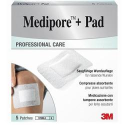 Medipore 3M™ Medipore+Pad 10 Cm X 5 Pz Cerotto - Immagine 5