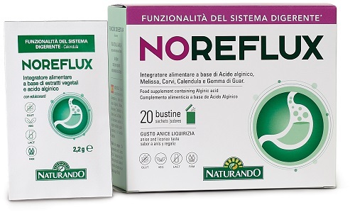 Naturando Noreflux Integratore Per Reflusso 20 Bustine - Immagine 7