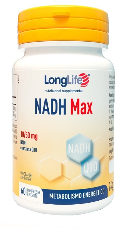 Longlife NADH Max 60 Compresse - Integratore per il metabolismo energetico cellulare - Immagine 7