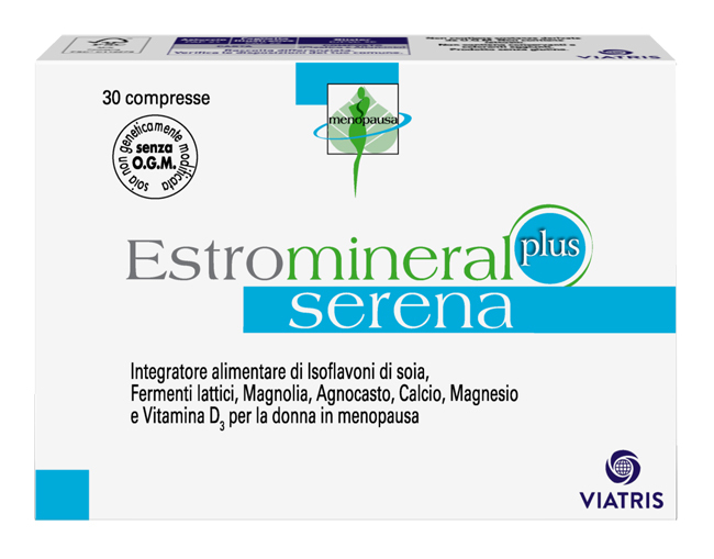 Estromineral Serena Plus Integratore per Menopausa con Isoflavoni di Soia e Fermenti Lattici 30 Compresse - Estromineral - Immagine 8