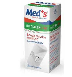 Benda Elastica Multiuso Con Fermabenda Meds Idelflex Line 4,5 cm x 10 cm - Immagine 4